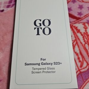 Tempered Glass Screen Protector for Samsung Galaxy S23+ - White